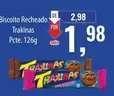 Oferta de Trakinas - Biscoito Recheado por R$1,98 em Supermercados BH