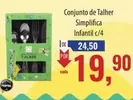 Oferta de De   - Conjunto De Talher Simplifica Infantil por R$19,9 em Supermercados BH