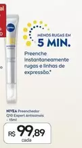 Oferta de Nivea - Preenche Instantaneamente Rugas E Linhas De Expressao por R$99,89 em Drogal