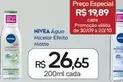 Oferta de Nivea - Água Micelar Eferto Matte por R$26,65 em Drogal