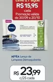 Oferta de Nivea - Lenço De Limpeza Demaquillante por R$23,99 em Drogal