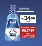 Oferta de Oral-B - Enxaguante por R$34,99 em Drogal