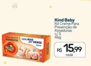 Oferta de  Kind Baby - Kit Creme Para Prevenção De Assaduras por R$15,99 em Drogal