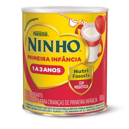 Oferta de Fórmula Infantil de Primeira Infancia Ninho Fases 1 a 3 Anos 800g por R$49,99 em Drogal