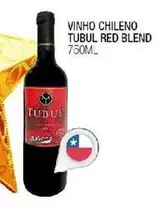 Oferta de RED - Tubul - Vinho Chileno Red Blend em Fort Atacadista