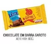 Oferta de Garoto - Chocolate Em Barra em Fort Atacadista