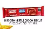 Oferta de Nestlé - Biscoito Choco Biscuit em Fort Atacadista