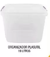 Oferta de Plasutil - Organizador  19 Litros em Fort Atacadista