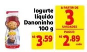 Oferta de Danoninho - Iogurte Líquido por R$3,59 em Mercado Extra