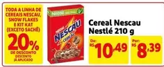 Oferta de Nestlé - Cereal Nescau por R$10,49 em Extra