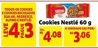 Oferta de Nestlé - Cookies por R$4,08 em Extra