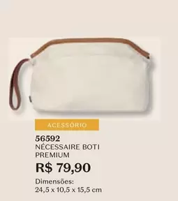 Oferta de O boticario - Nécessaire Boti Premium por R$79,9 em O Boticário