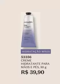 Oferta de Cuide-se Bem - Creme Hidratante Para Maos E Pes por R$39,9 em O Boticário