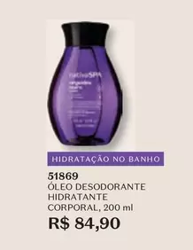 Oferta de O boticario - Óleo Desodorante Hidratante Corporal por R$84,9 em O Boticário