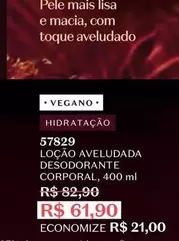 Oferta de O boticario - Loção Desodorante Corporal por R$61,9 em O Boticário