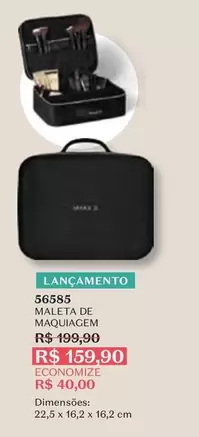 Oferta de Lan camentos - Maleta De Maquadem por R$159,9 em O Boticário