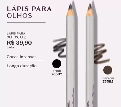 Oferta de Lápis Para Olhos - Olhos por R$39,9 em O Boticário