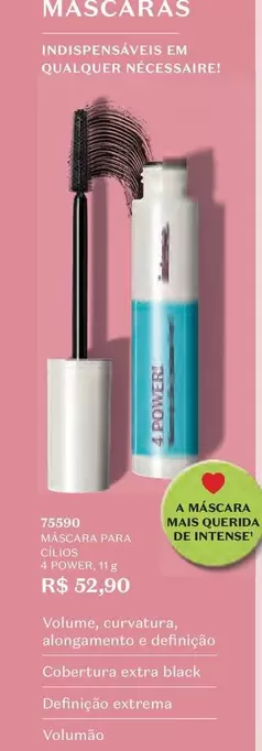 Oferta de Power - Mascara por R$52,9 em O Boticário