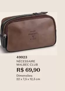 Oferta de Malbec - Nécessaire  Club por R$69,9 em O Boticário