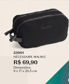 Oferta de Malbec - Nécessaire por R$69,9 em O Boticário