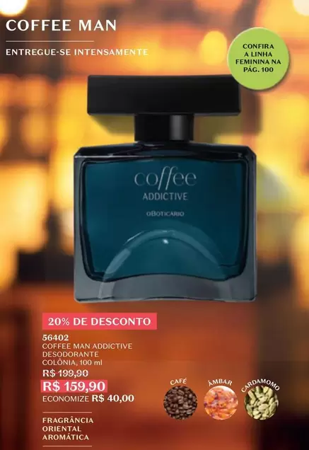 Oferta de Confira - Coffee Man Etapa Soap por R$159,9 em O Boticário