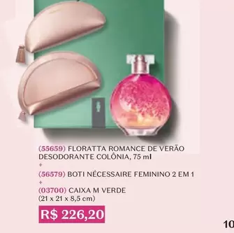 Oferta de O boticario - Caixa M Verde por R$226,2 em O Boticário