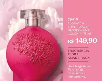 Oferta de Floratta - Floral Amadeirada por R$149,9 em O Boticário