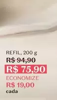 Oferta de Refil por R$75,9 em O Boticário