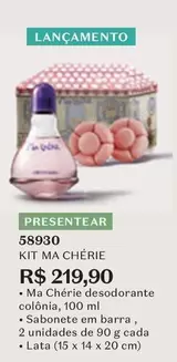 Oferta de Colônia - Kit Ma Chérie por R$219,9 em O Boticário