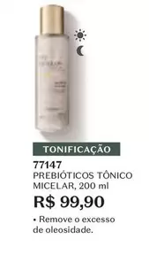 Oferta de De   - Prebioticos Tonico Micelar por R$99,9 em O Boticário