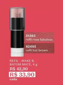 Oferta de Rose - Refil por R$33,9 em O Boticário