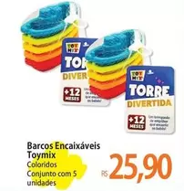 Oferta de Mix - Barcos Encaixaveis por R$25,9 em Atacadão