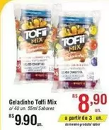 Oferta de Mix - Geladinho Toffi por R$8,9 em Fort Atacadista