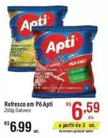 Oferta de Apti - Refresco Em Pó por R$6,99 em Fort Atacadista