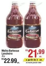 Oferta de Molho - Molho Barbecue por R$22,99 em Fort Atacadista