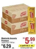 Oferta de Pramesa - Mostarda por R$5,99 em Fort Atacadista