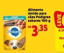 Oferta de Pedigree - Alimento Úmido Para Cães por R$3,35 em Mini Extra