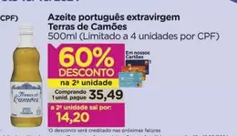 Oferta de Terras de Camões - Azeite Português Extravirgem por R$35,49 em Carrefour