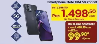 Oferta de De   - Smartphone Moto G84 5g 256gb por R$1498,5 em Carrefour