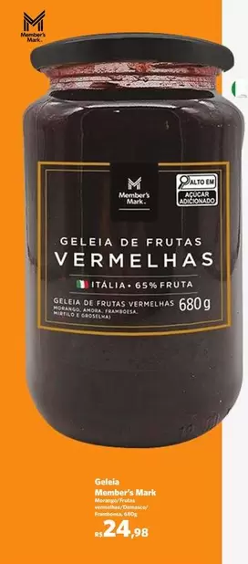 Oferta de Member's Mark - Geleia De Frutas Vermelhas por R$24,98 em Sam's Club