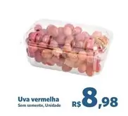 Oferta de Sem semente - Uva Vermelha por R$8,98 em Sam's Club