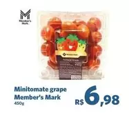 Oferta de Member's Mark - Minitomate Grape por R$6,98 em Sam's Club