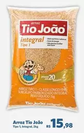 Oferta de Tio João - Arroz por R$15,98 em Sam's Club