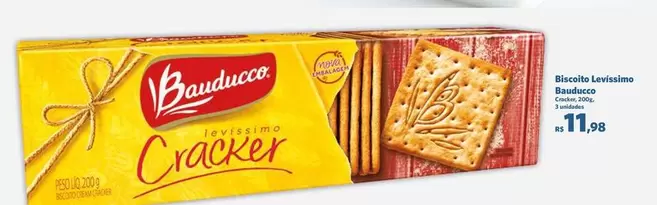 Oferta de Bauducco - Biscoitos Crackers por R$11,98 em Sam's Club