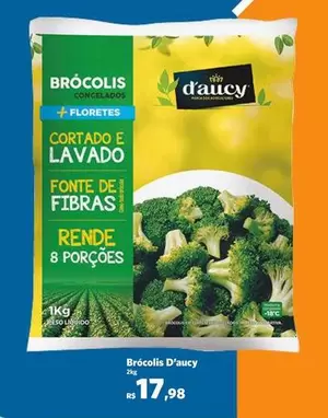 Oferta de De   - Brócolis D'aucy por R$17,98 em Sam's Club