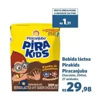 Oferta de Piracanjuba - Bebida Láctea por R$29,98 em Sam's Club