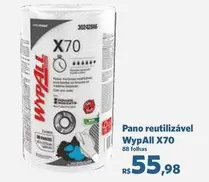 Oferta de 88 - Pano Reutilizável X70 por R$55,98 em Sam's Club