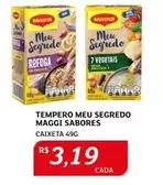 Oferta de Maggi - Tempero Meu Segredo Sabores por R$3,19 em Assaí Atacadista