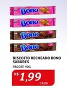 Oferta de Bono - Biscoito Recheado por R$1,99 em Assaí Atacadista