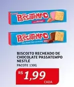 Oferta de Nestlé - Biscoito Recheado De Chocolate Passatempo por R$1,99 em Assaí Atacadista